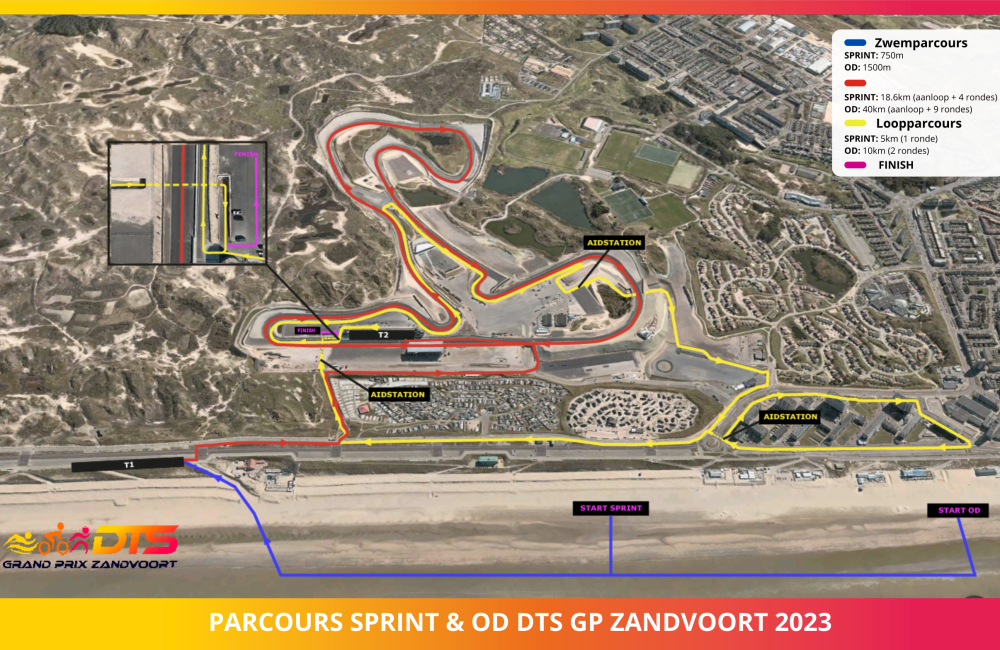 DTS GP ZANDVOORT - Parcours Triathlon-2